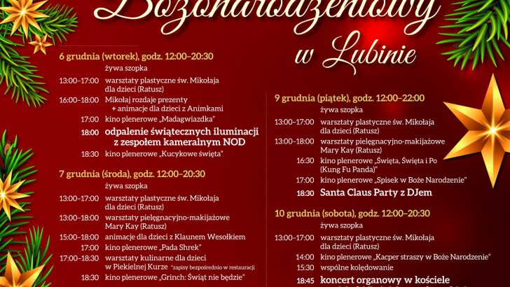 Jedyny taki świąteczny jarmark w regionie!