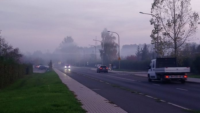Nielegalna „mgła” nad Lubinem