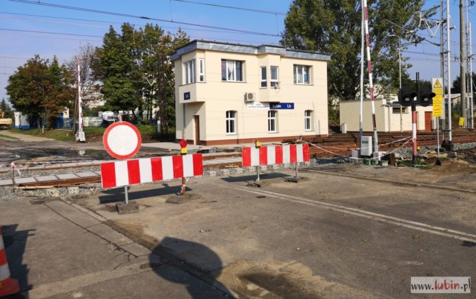 Przejazd na 1 Maja w Lubinie zamknięty nieco dłużej